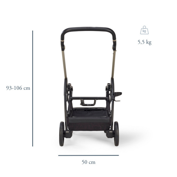 medidas chasis carrito inglesina electa